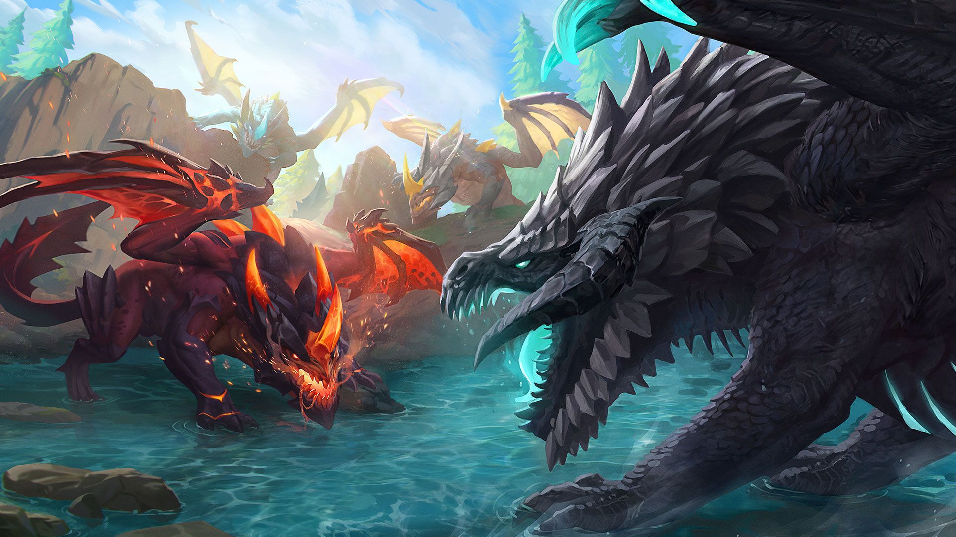 Elemental Dragon dalam game League of Legends: Wild Rift
