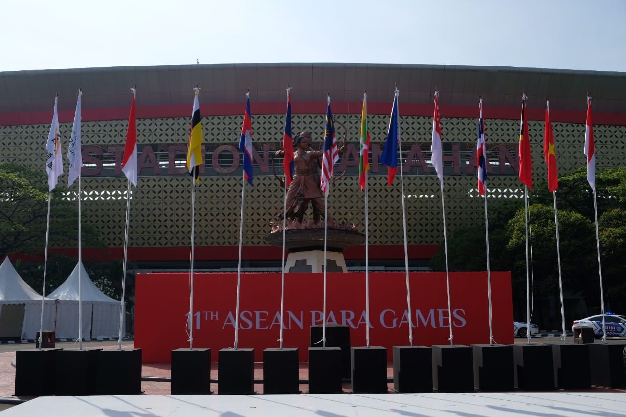 Stadion Manahan Solo menjadi venue upacara pembukaan ASEAN Para Games 2022 serta cabor para atletik.