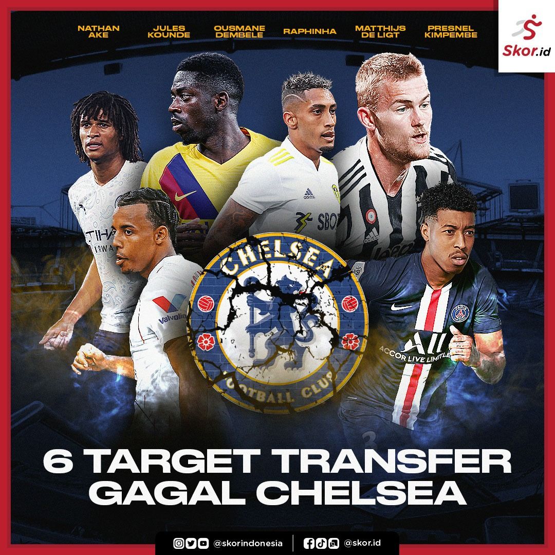 6 Target Transfer Gagal Chelsea