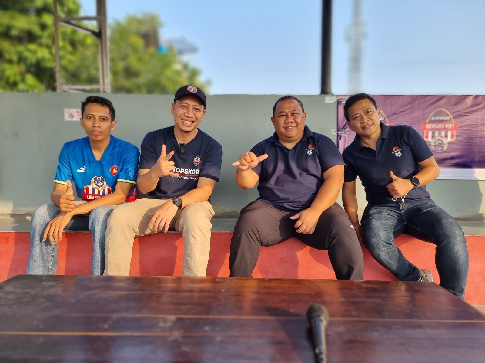 Direktur Liga TopSkor (dua dari kiri) dalam acara pembukaan Liga TopSkor U-13 Surakarta 2022