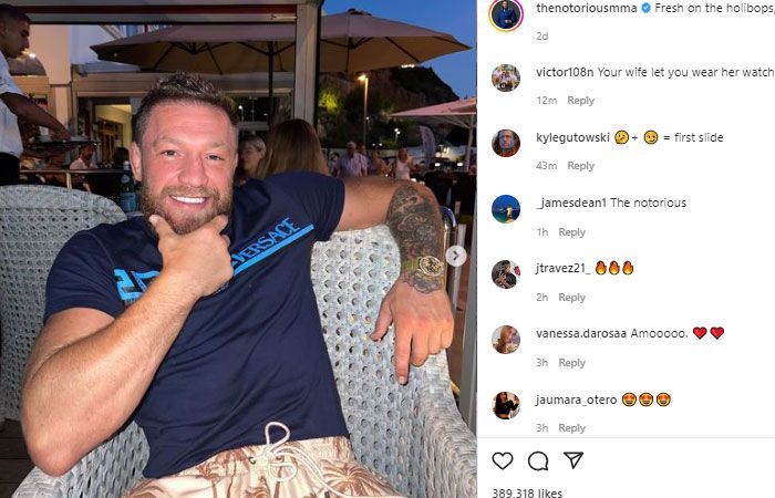 Conor McGregor, mantan juara dunia UFC dua kelas membeli pub pada tahun 2019 dengan harga hampir &euro;2 juta.