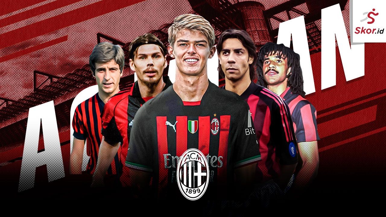Cover AC Milan: Charles De Ketelaere akan segera bermain untuk AC Milan, dia akan meneruskan tradisi I Rossoneri yang memiliki playmaker seperti Gianni Rivera, Zvonimir Boban, Rui Costa, dan Ruud Gullit.