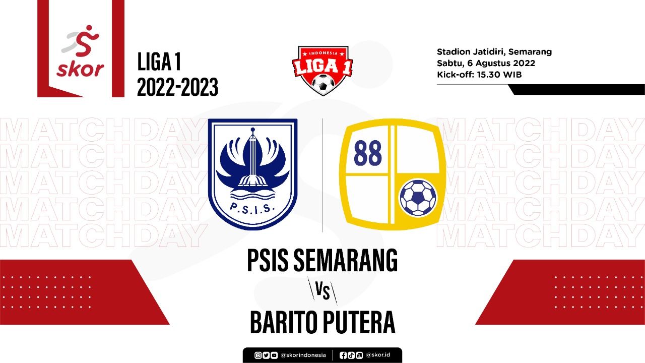 Cover PSIS Semarang vs Barito Putera