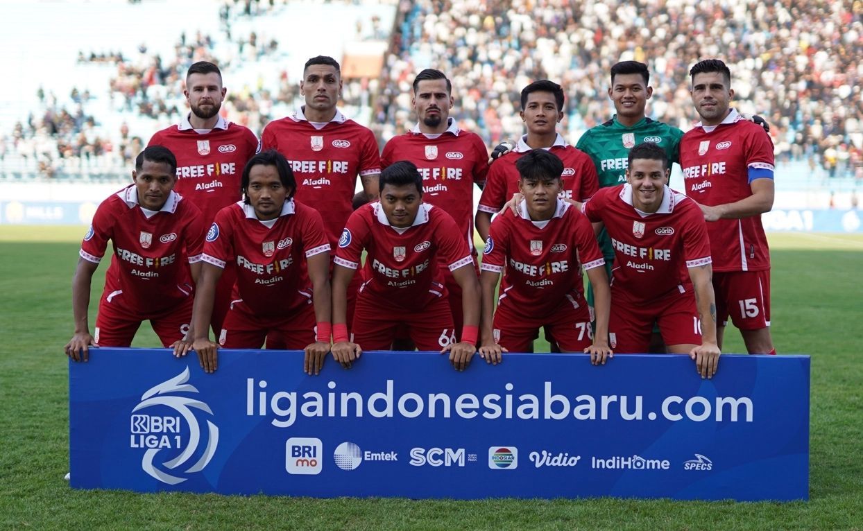 Skuad Persis Solo di awal musim Liga 1 2022-2023.