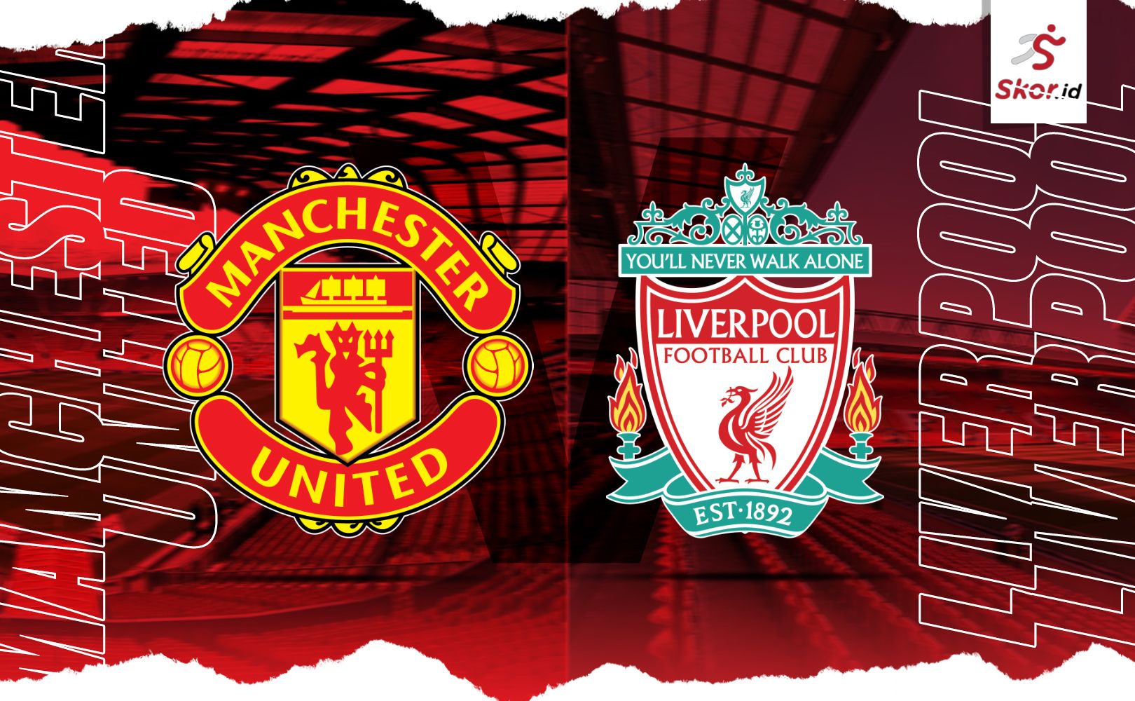 Cover Manchester United vs Liverpool