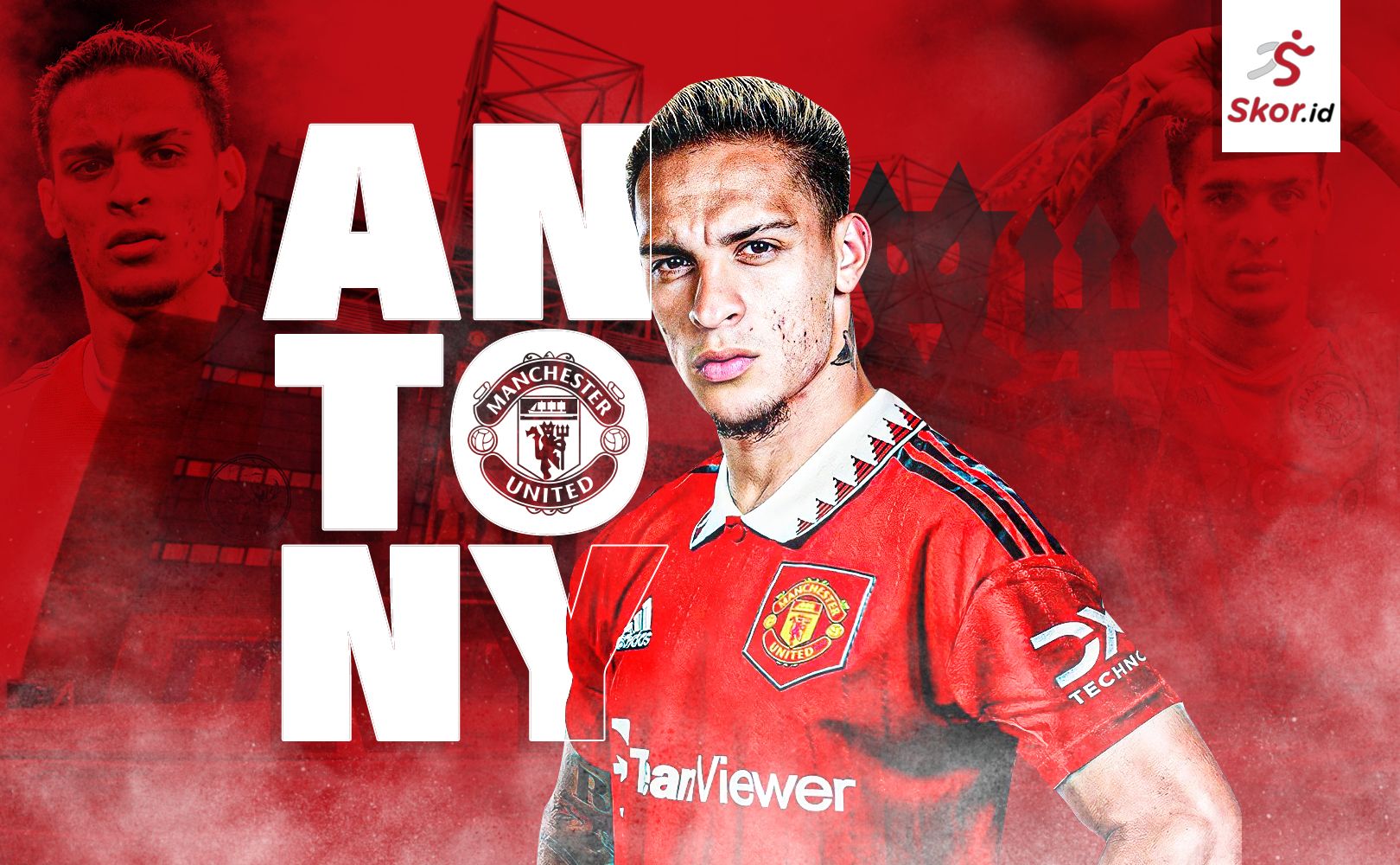 Cover Antony (Manchester United).