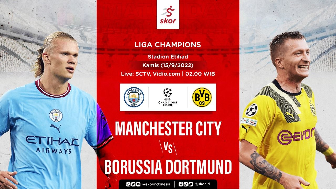 Cover Manchester City vs Borussia Dortmund