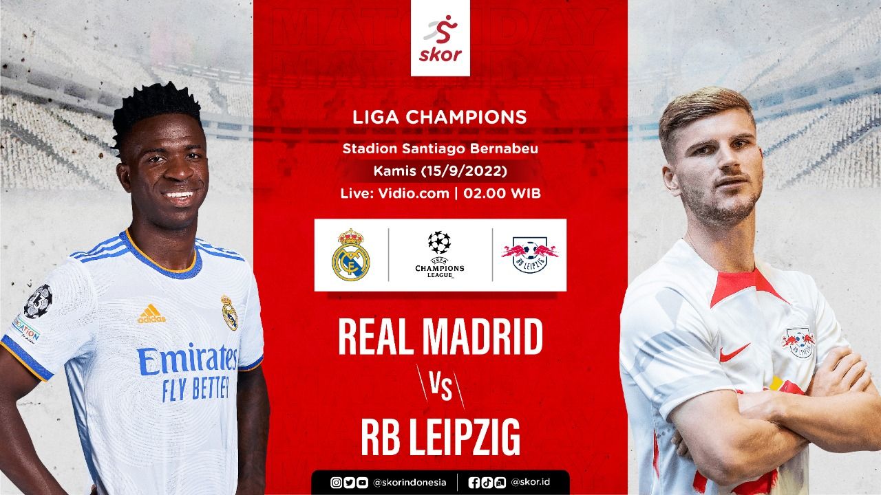 Cover Real Madrid vs RB Leipzig