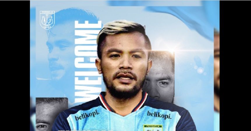 Penyerang senior Persela Lamongan, Zulham Zamrun di Liga 2 2022-2023.