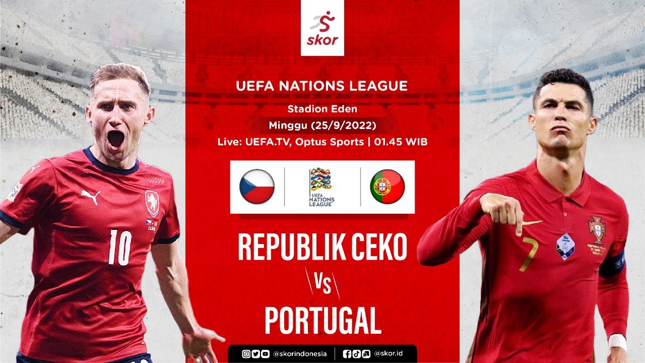 Cover Republik Ceko vs Portugal