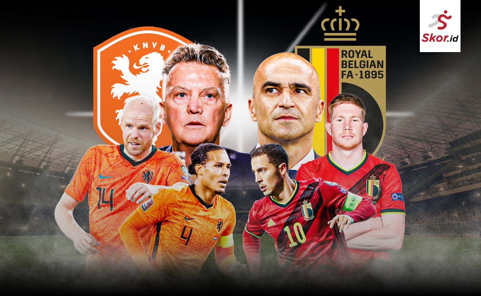 Cover Belanda vs Belgia