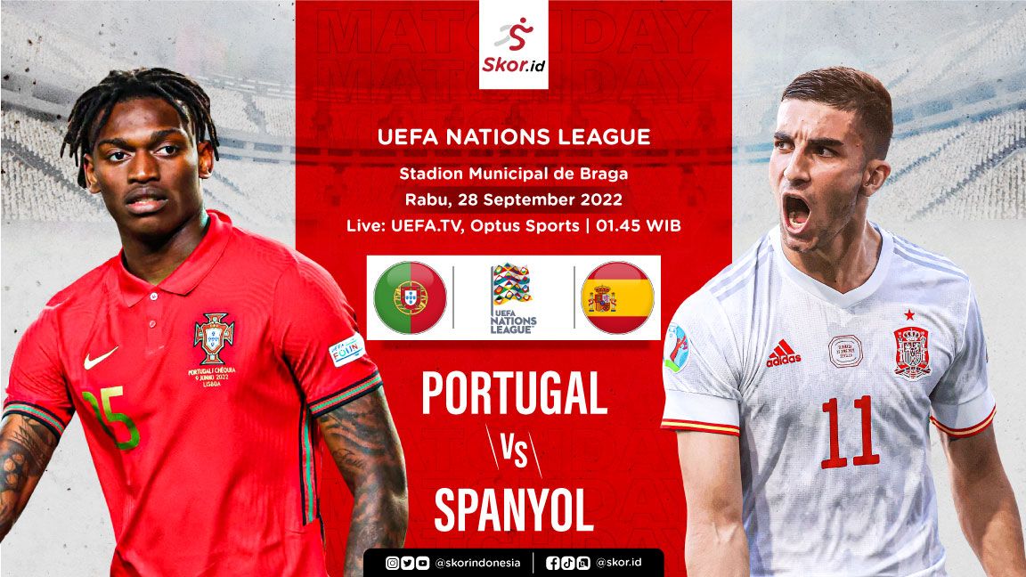 UEFA Nations League, Portugal vs Spanyol