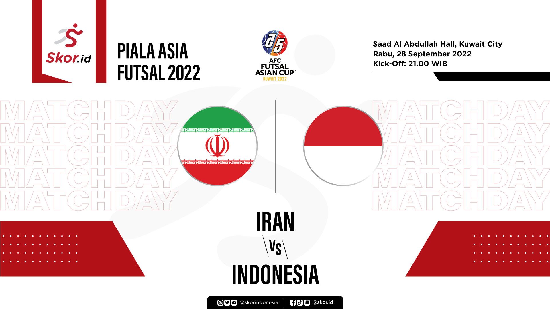 Cover IRAN vs INDONESIA