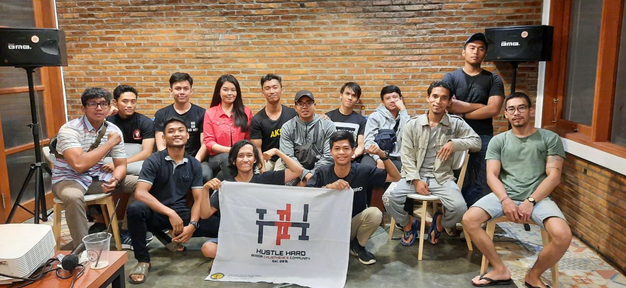 Inilah Komunitas Kalistenik di Bogor Hustle Hard Bogor Calisthenics.
