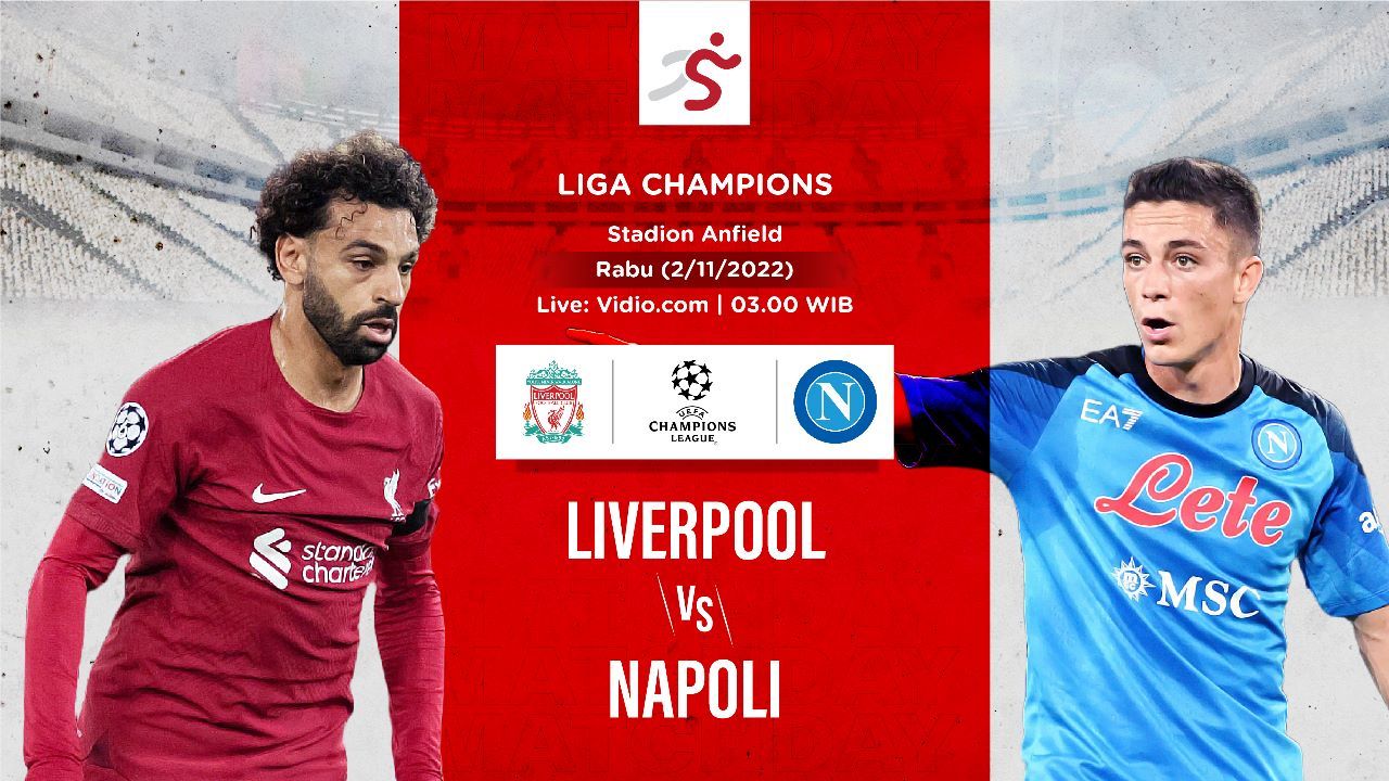 Cover Liverpool vs Napoli