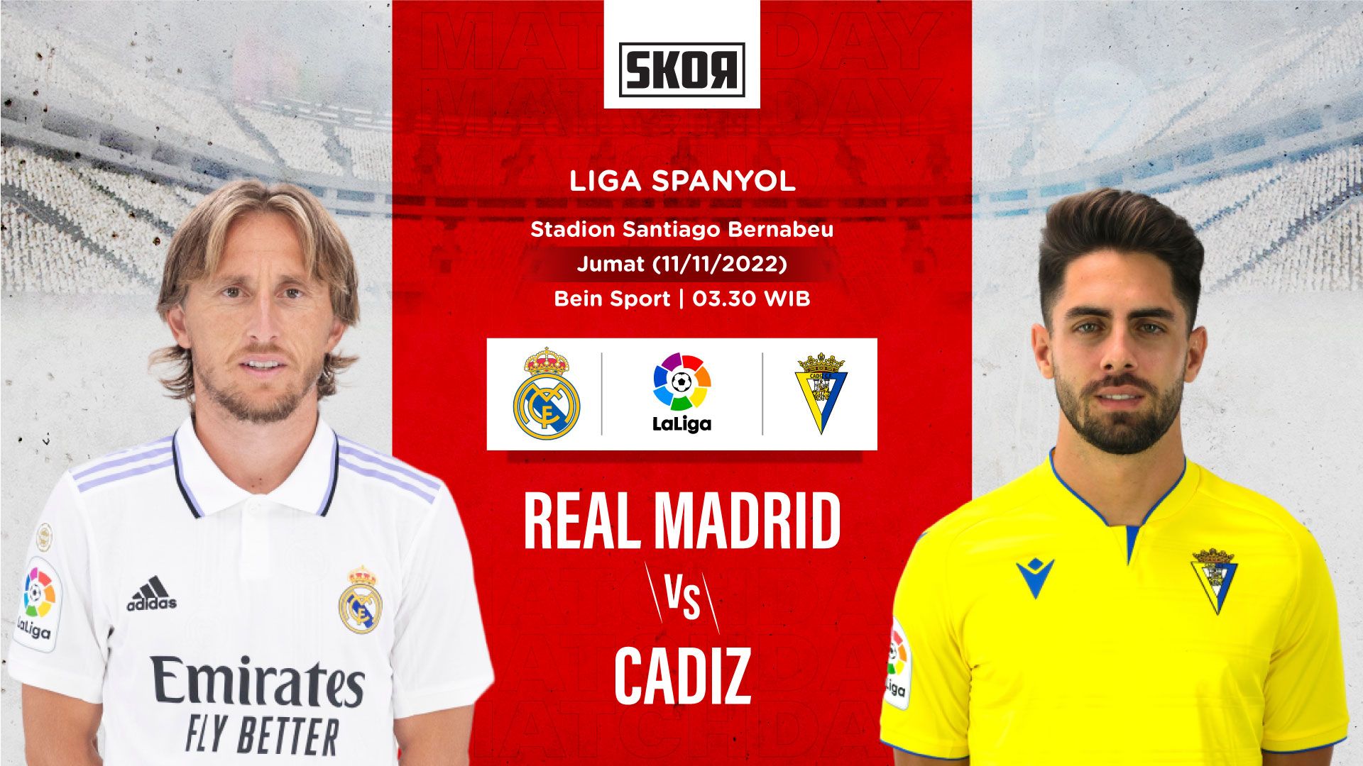Cover Real Madrid vs Cadiz