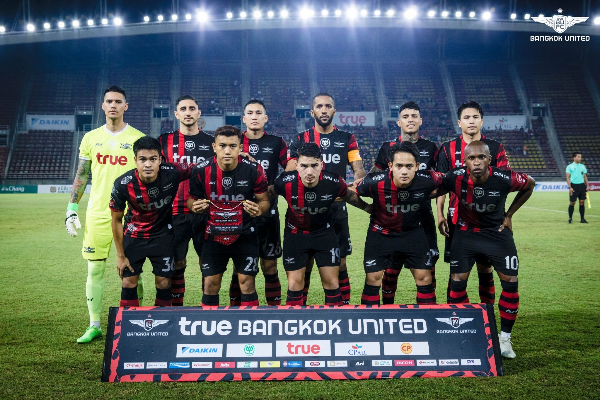 Bangkok United jelang laga lawan Lamphun Warriors dalam laga Liga Thailand 2022-2023 di Stadion Thammasat, Pathum Thani, 6 November 2022.
