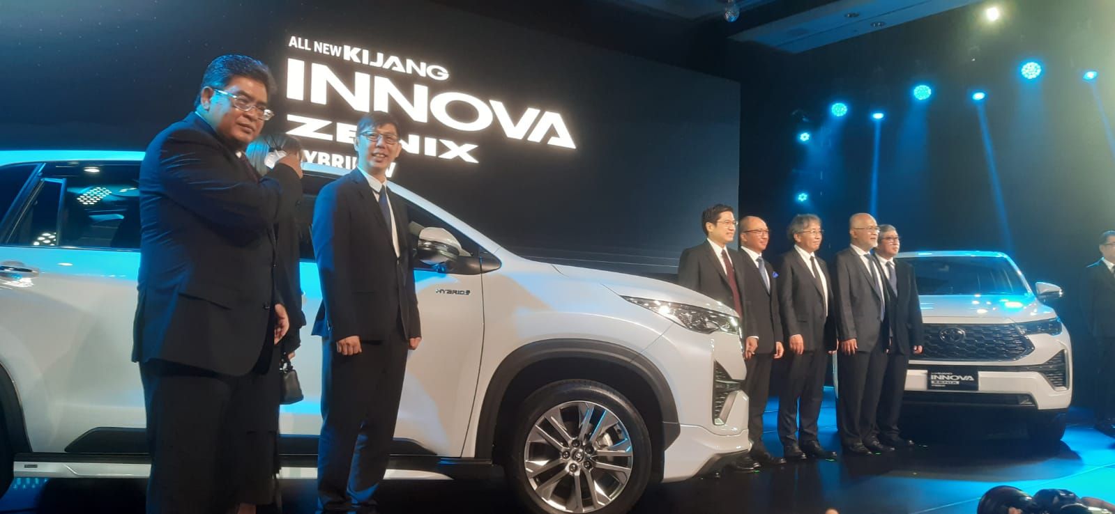 Peluncuran All New Toyota Kijang Innova Zenix di Jakarta, Senin (21/11/2022).