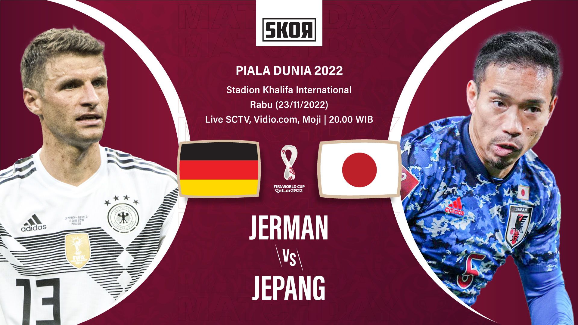 Cover Jerman vs Jepang