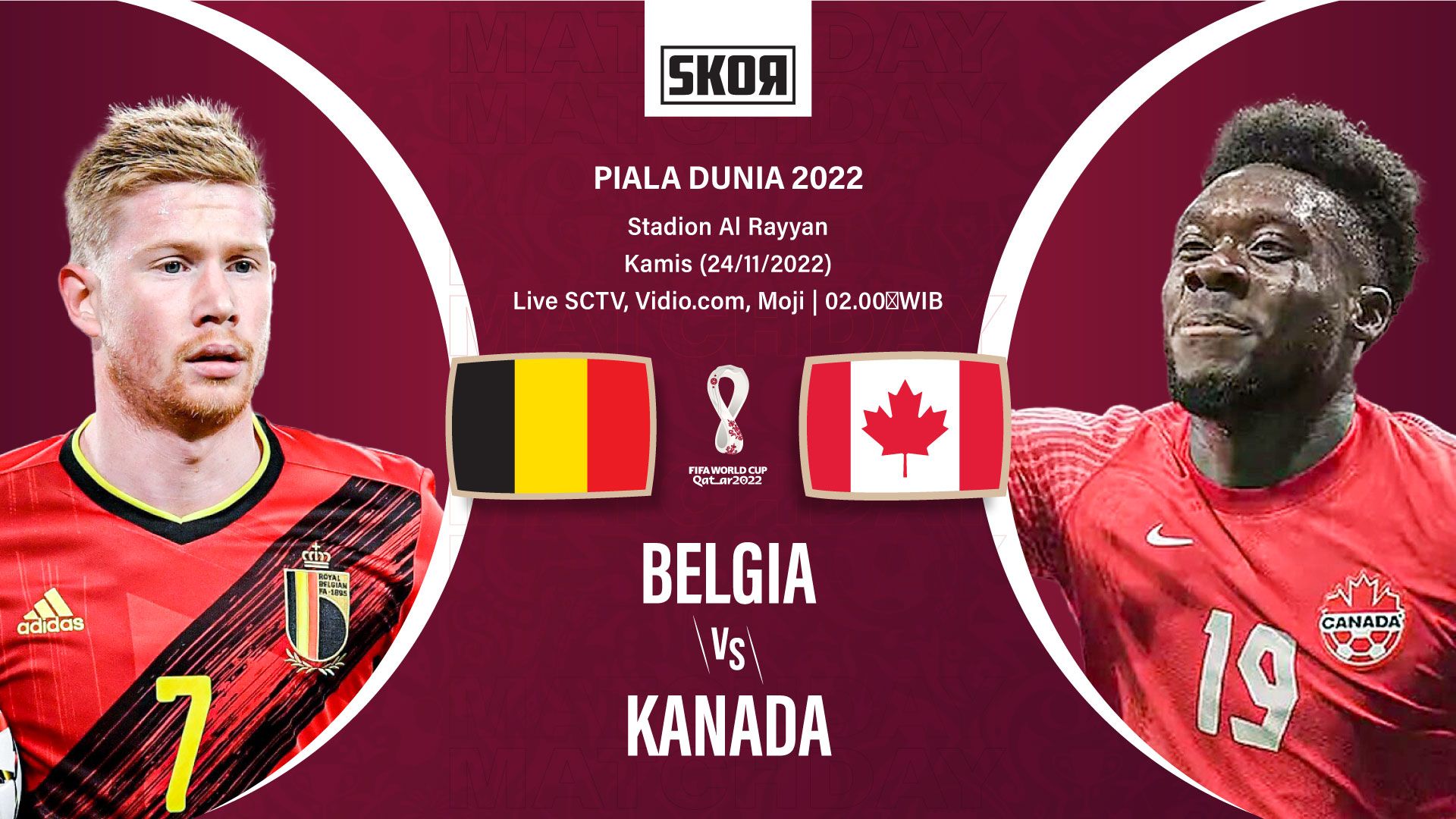 Cover Belgia vs Kanada