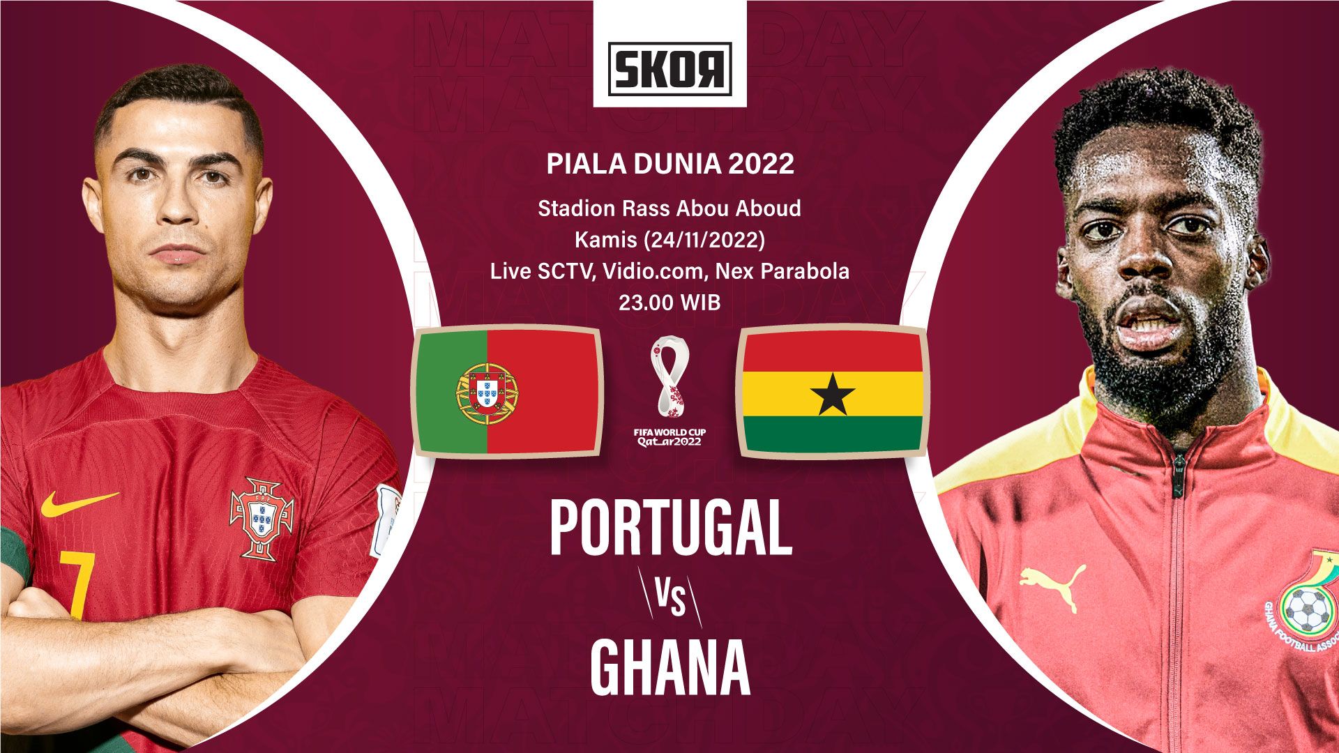 Cover Portugal vs Ghana