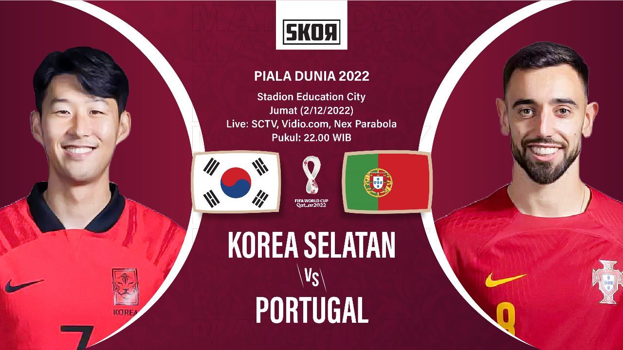 Cover Korea Selatan v Portugal