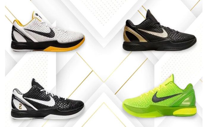 Sepatu kets adalah gagasan dari kolaborasi ikonik antara bintang NBA Kobe Bryant dan Nike.