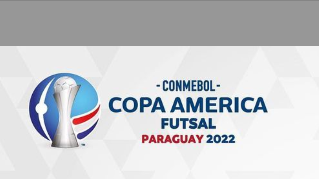 Logo Copa America Futsal 2022 yang akan digelar di Paraguay, Januari-Februari 2022.