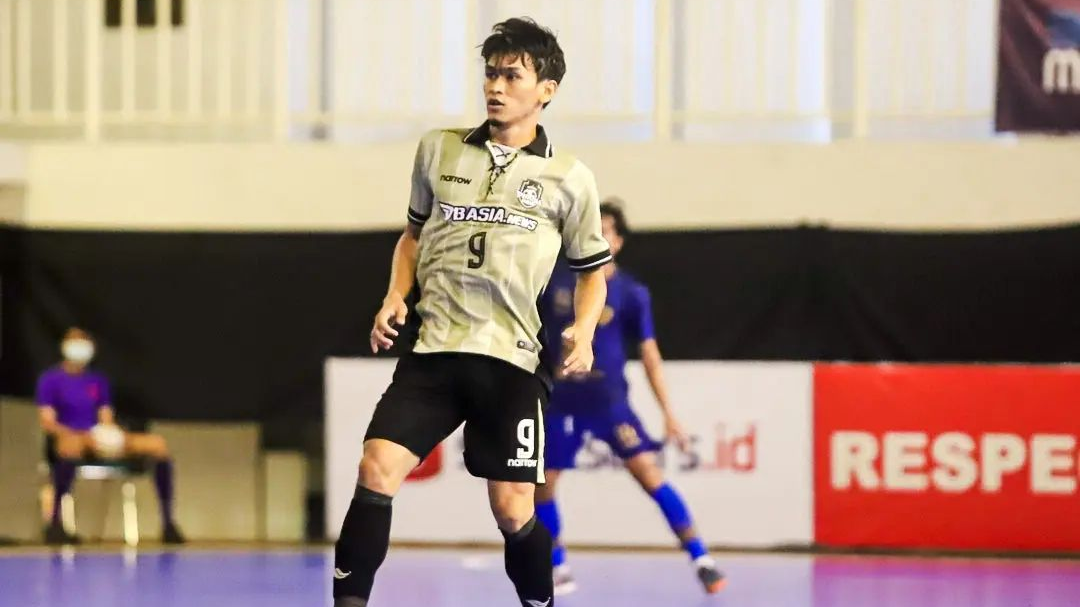 Muhammad Fajriyan saat membela DB Asia Jabar pada Pro Futsal League 2021, Februari 2022.