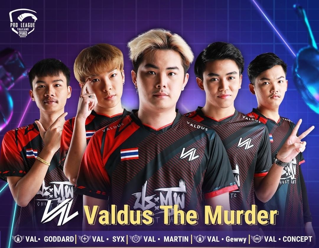 Tim PUBG Mobile asal Thailand, Valdus The Murder.