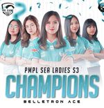 Belletron Esports Rebut Gelar Juara PMPL SEA Ladies Season 3