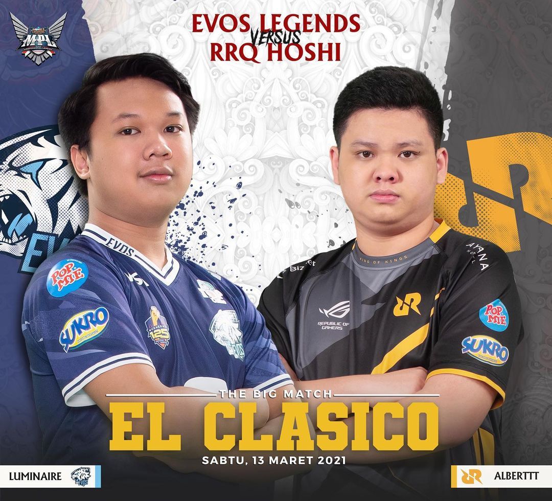 Link Live Streaming Mpl Id Season 7 El Clasico Rrq Hoshi Vs Evos Legends