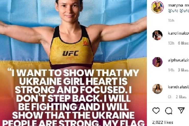 Petarung UFC Ukraina Ini Memiliki Pesan untuk Vladimir Putin: 'B------ Kamu, B------ !'