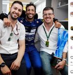 Bromance Daniel Ricciardo dan Michael Italiano:  Tak Hanya Rancang Sesi Kebugaran, Juga Urusi Laundry