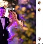 Wanda Nara dan Mauro Icardi Rayakan 8 Tahun Pernikahan di Acara Kawinan Antonio Candreva