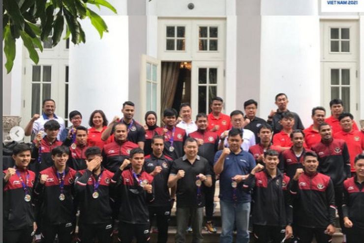 Timnas Futsal Indonesia Tiba di Jakarta, Ini Nilai Bonus untuk Mereka