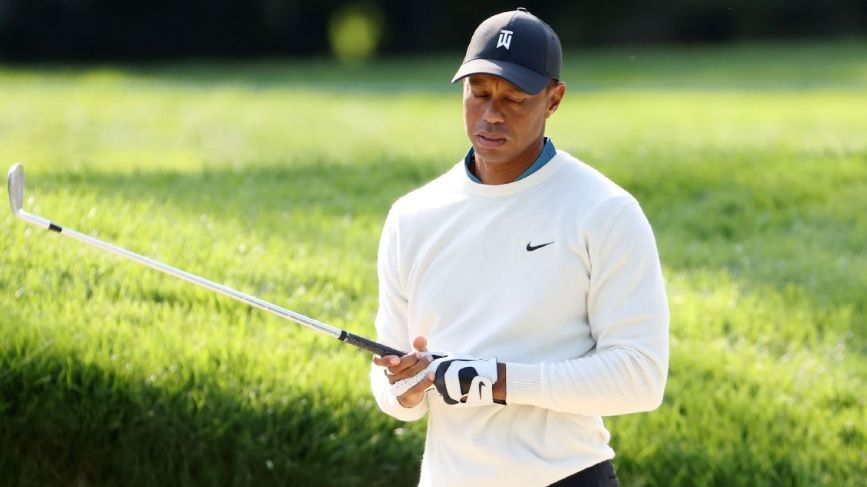 Pegolf Tiger Woods meraih hasil mengecewakan dalam turnamen US Open 2020 di Winged Foot Golf Club, pada 18 September 2020.