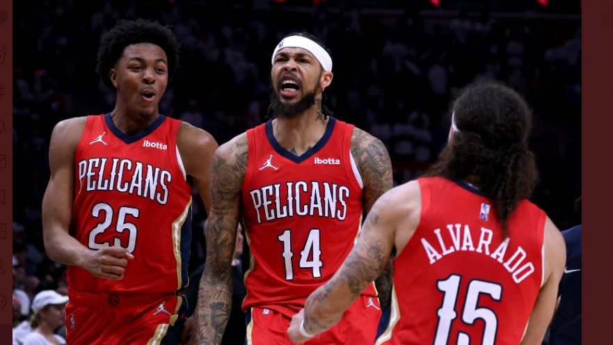 New Orleans Pelicans jadi tim terakhir yang mengamankan tiket babak playoff NBA 2022 untuk Wilayah Barat usai memenangi laga pamungkas playin tournament kontra LA Clippers yang digelar Sabtu (16/4/2022) WIB.