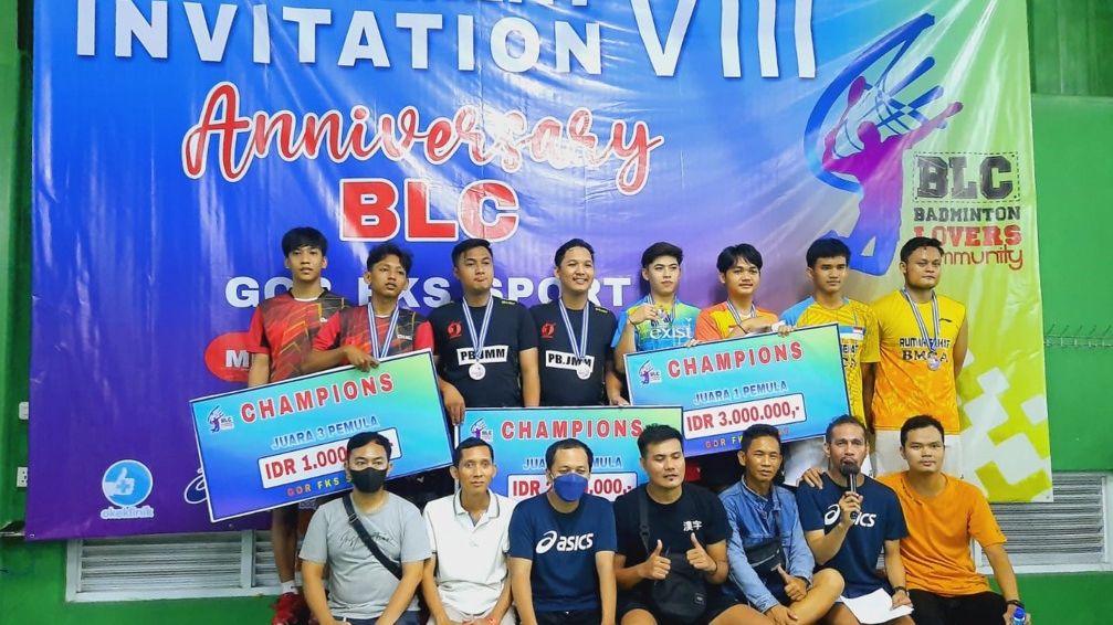 Salah Satu Acara Badminton Lovers Community Jakarta Pusat
