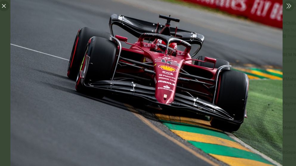 Charles Leclerc (Ferrari) sukses meraih pole position F1 GP Australia 2022 usai mengukir catatan waktu tercepat dalam sesi kualifikasi yang berlangsung di Sirkuit Albert Park pada Sabtu (9/4/2022).