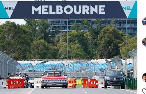 Salah satu sudut lintasan di Melbourne Park yang biasa menjadi tuan rumah F1 GP Australia.