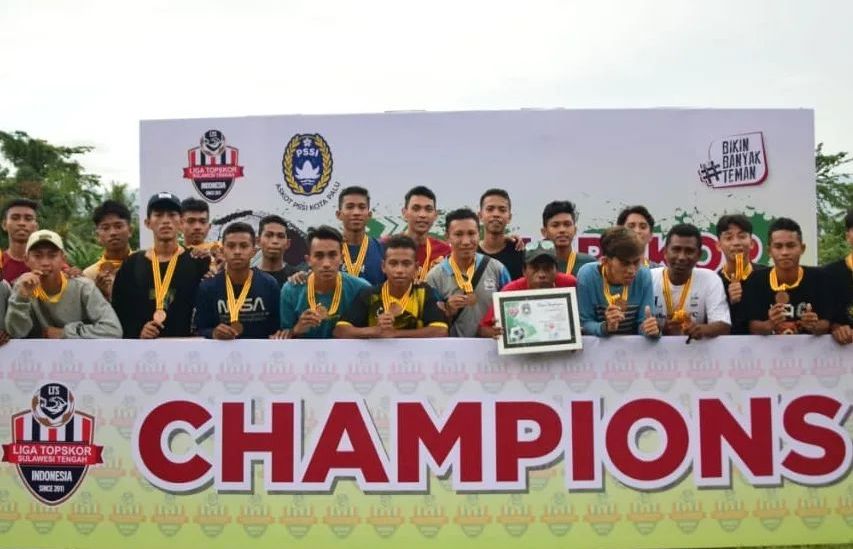 Tim terbaik dari Liga TopSkor  Sulteng siap bersaing di TopSkor Cup 2022.