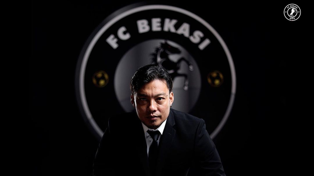 Hamka Hamzah diperkenalkan sebagai pemain baru FC Bekasi City untuk mengarungi Liga 2 2022, 1 Juli 2022.