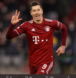 Hasil Bayern Munchen vs RB Salzburg: Robert Lewandowski Hat-trick, Die Roten Lolos ke Perempat Final