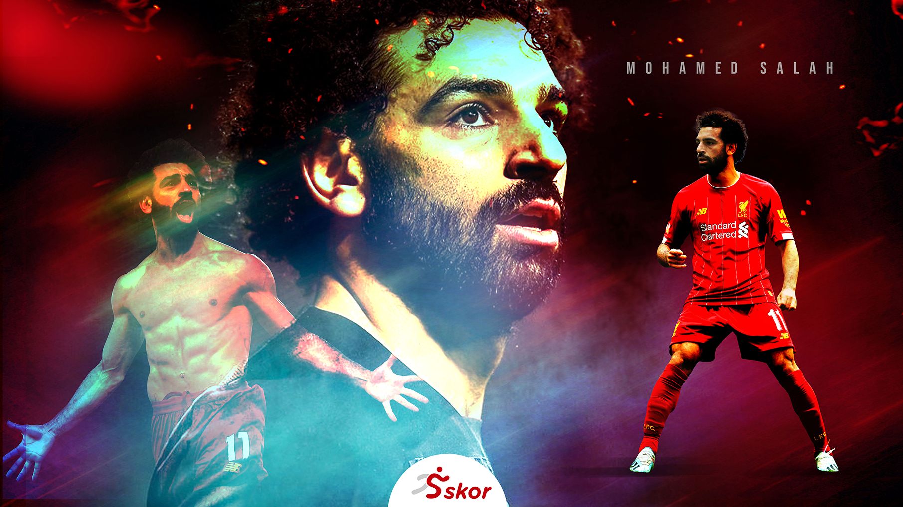 Cover artikel bintang Liverpool, Mohamed Salah.