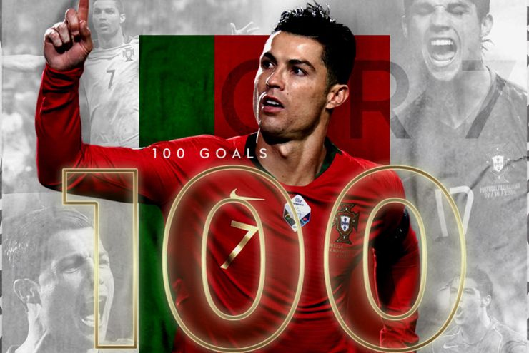 Cristiano Ronaldo Tidak Puas Cetak 100 Gol di Timnas Portugal