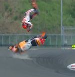 186 Kasus Crash Terjadi di MotoGP 2022, Murid Valentino Rossi Paling Sering Jatuh