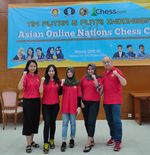 Tim Catur Putri Indonesia Sukses Amankan Tiket Delapan Besar Asian Online Nations Chess Cup