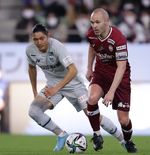Sejarah J.League 22 Juli: Mengenang Empat Tahun Debut Andres Iniesta di Vissel Kobe