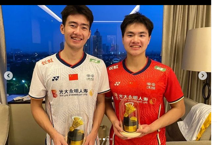 Hasil Final India Open 2023: Tumbangkan Juara Dunia, Liang/Wang Sabet Gelar Ganda Putra